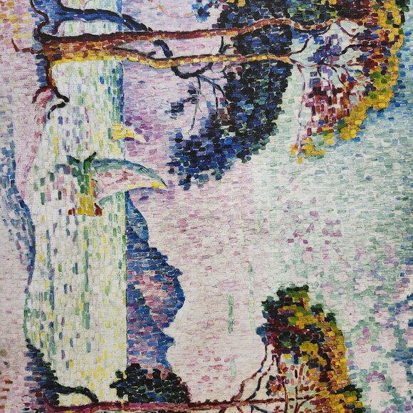 Printemps on vinyl canvas Paul Signac - Picture 3 of 3